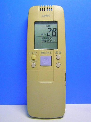 三洋電機 サンヨー エアコンリモコン RCS-VD7A(中古品)