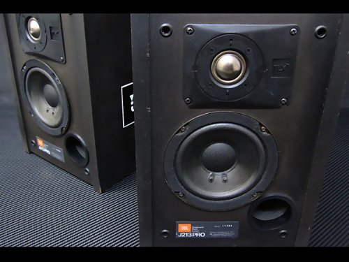 JBL J213PRO コンパクト 2ウェイ スピーカー 左右ペア(中古品