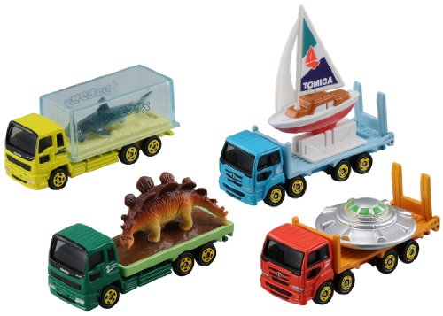 トミカ たのしいトレーラーセット(中古品)の通販は 7,392円