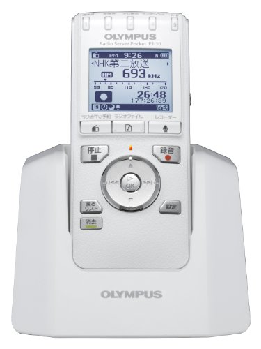 OLYMPUS ICレコーダー機能付ラジオ録音機 ラジオサーバーポケット(アンテナ(中古品) 10,906円