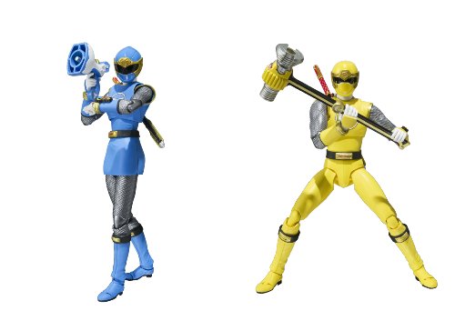 S.H.フィギュアーツ 忍風戦隊ハリケンジャー ハリケンブルー ハリケンイエ (中古品)