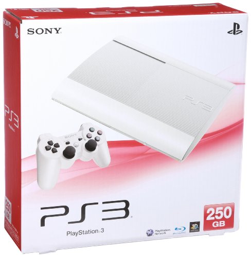 「未使用品」PlayStation 3 クラシック・ホワイト 250GB (CECH-4200BLW)(中古品)