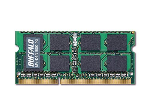 「ほぼ新品」バッファロー D3N1600-4G相当 法人向け（白箱）6年保証 PC3-12800 DDR3 SDR(中古品)