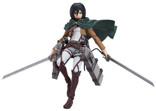 「非常に良い」figma 進撃の巨人 ミカサ・アッカーマン (ノンスケール ABS&PVC 塗装済み可(中古品)