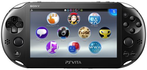 PlayStation Vita Wi-Fiモデル ブラック (PCH-2000ZA11)(中古品)