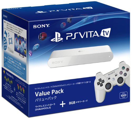 PlayStation Vita TV Value Pack (VTE-1000AA01) メーカー生産終了 (中古品)