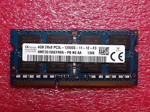 「ほぼ新品」HYNIX HMT351S6EFR8A-PB 4GB DDR3L PC3-12800 CL11 512MBX64 256MX8 1.35V (中古品)