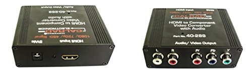 Calrad 40???289?HDMI toコンポーネントビデオコンバータ、アナログオーデ (中古品)