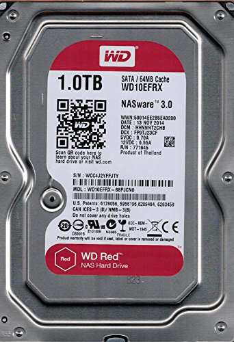 Western Digital Red 1TB SATA 6 Gb/s(中古品)