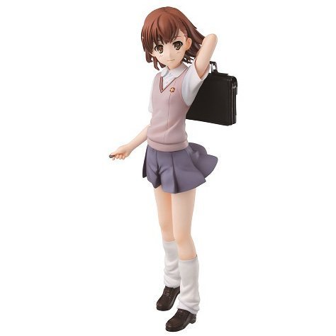 「ほぼ新品」一番くじ とある科学の超電磁砲S A賞 御坂美琴 プレミアムフィギュア(中古品)