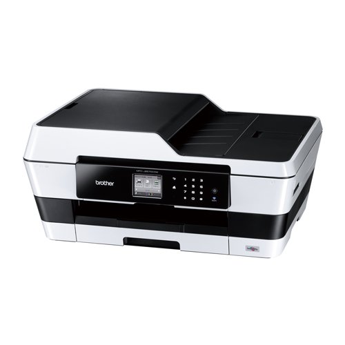 BROTHER A3インクジェットFAX複合機 PRIVIO/SuperG3 FAX/ADF/有線&amp;無線LAN/(中古品)