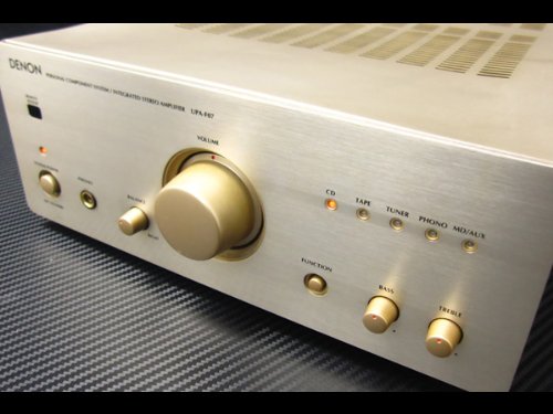 ◆中古美品／動作確認済◆DENON／プリメインアンプ／UPA-F07 非常に良い」DENON デノン D-F07 UPA-F07 プリメインアンプ(中古品