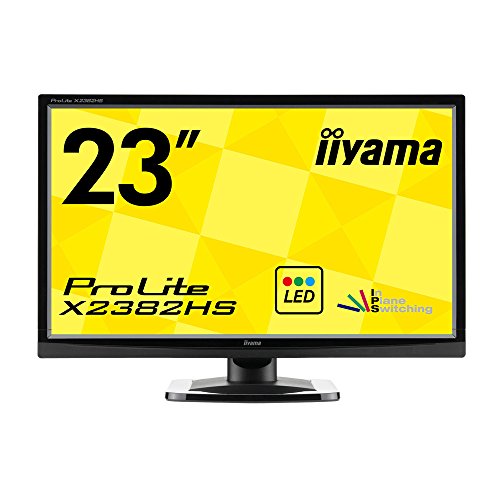 「非常に良い」iiyama ディスプレイ モニター X2382HS-GB1 23インチ/フルHD/IPSパネル/LED(中古品)