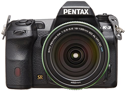「非常に良い」PENTAX デジタル一眼レフカメラ K-3 18-135WR レンズキット ブラック ロー (中古品)