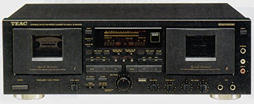 TEAC ティアック W-6000R ダブルカセットデッキ(中古品)