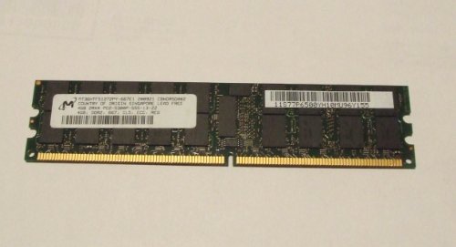 「未使用品」(マイクロン) Micron PC2-5300 DDR2メモリモジュール ROHS準拠 MT36HTF5127(中古品)
