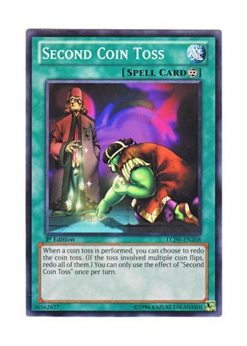 遊戯王 英語版 LCJW-EN268 Second Coin Toss セカンド・チャンス (ノーマル(中古品)