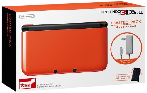 ニンテンドー3DS LLリミテッドパック　オレンジ×ブラック【メーカー生産終了】 Amazon.co.jp: ニンテンドー3DS LL リミテッドパック オレンジX