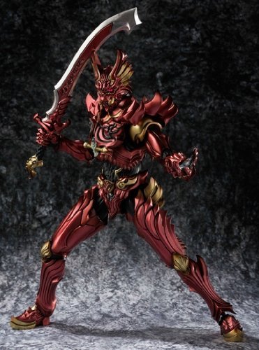 「ほぼ新品」魔戒可動 炎刃騎士 ゼン （魂ウェブ限定）(中古品)
