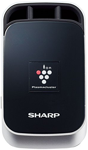 「ほぼ新品」シャープ イオン発生器 プラズマクラスター搭載 車載用 ブラック IG-FC1-B(中古品)