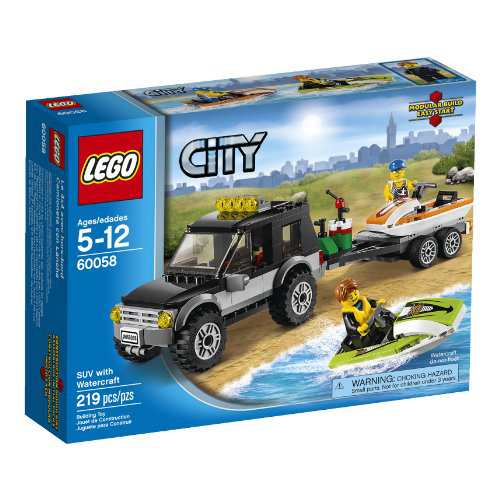 LEGO City Great Vehicles 60058 SUV with Watercraft 並行輸入品(中古品)