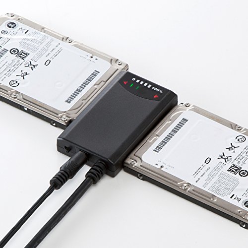 「ほぼ新品」サンワサプライ HDDコピー機能付きSATA - USB3.0変換ケーブル 1.0m USB-CVI(中古品)