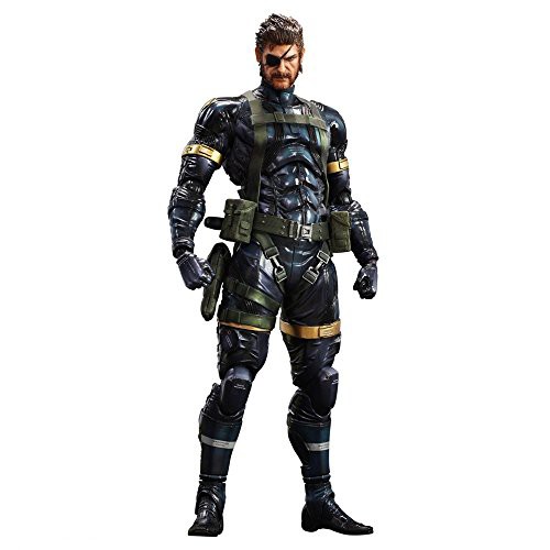 METAL GEAR SOLID V GROUND ZEROES PLAY ARTS改 スネーク(PVC塗装済みアク (中古品)