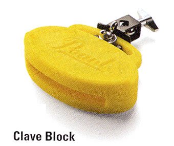 Pearl Clave Block PBL-20 Yellow クラーベブロック(中古品)