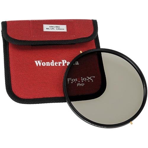 Fotodiox 145?mmスリムmulti-coated Circular PolarizerフィルタWonderPana(中古品)