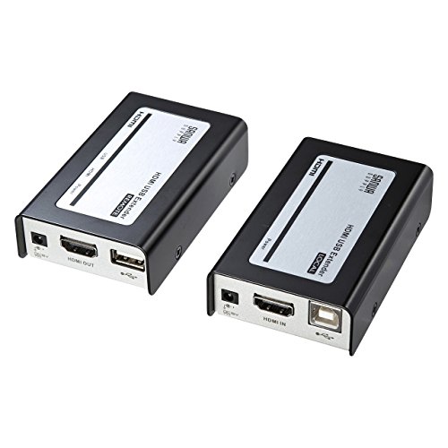 サンワサプライ HDMI+USB2.0エクステンダー VGA-EXHDU(中古品)の通販は