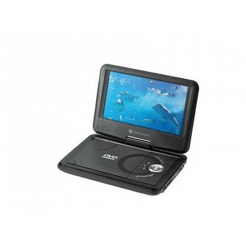 VERTEX ヴァーテックス ポータブルDVDプレーヤー ブラック PDVD-V092BK(中古品)