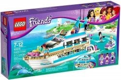 LEGO レゴ フレンズ イルカ Cruiser Yacht ミニフィギア Mia Maya & Andrew(中古品)