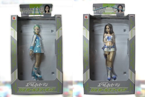 「ほぼ新品」エウレカセブン DXガールズフィギュア 全2種(中古品)