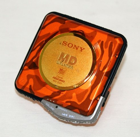 SONY　ソニー　MZ-E45　ポータブルMDプレーヤー　MDLP非対応　（MD再生専用(中古品)