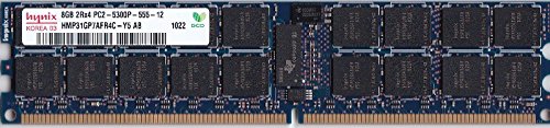 Hynix 8?GB ddr2?pc2???5300?667?MHz ECC Registered cl5?1.8?Vデュアルラ (中古品)の通販は 15,768円