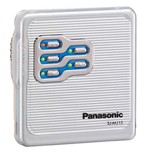 「非常に良い」Panasonic パナソニック　SJ-MJ15-S　シルバー　ポーダブルMDプレーヤー　M(中古品)