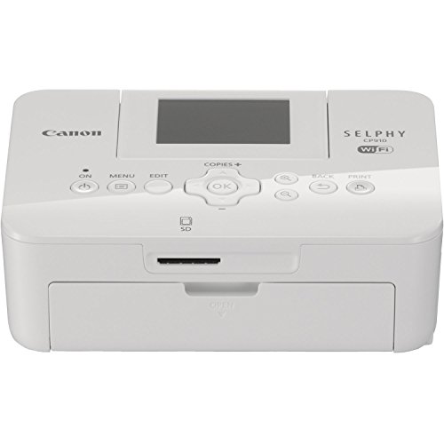 「非常に良い」旧モデル Canon コンパクトフォトプリンター SELPHY CP910 WH ホワイト(中古品)