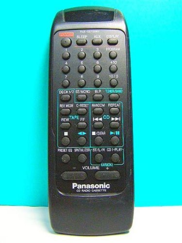 パナソニック オーディオリモコン RAK-RX158WH(中古品)