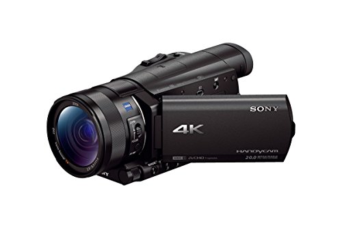 「非常に良い」ソニー SONY ビデオカメラ FDR-AX100 4K 光学12倍 ブラック Handycam FDR-A(中古品)