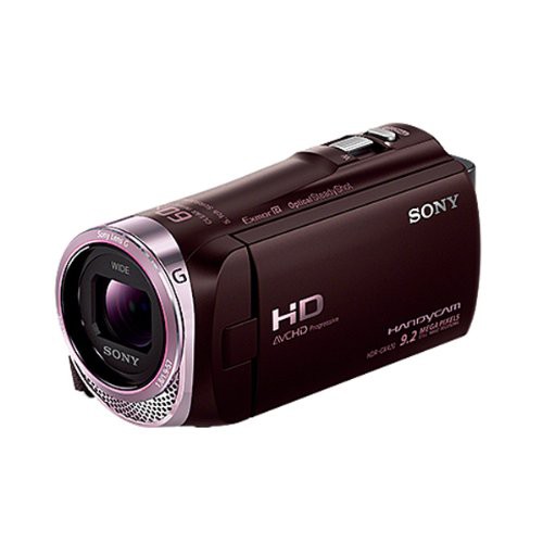 ソニー SONY ビデオカメラ Handycam CX420 内蔵メモリ32GB ブラウン HDR-CX(中古品)