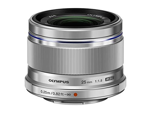 OLYMPUS 単焦点レンズ M.ZUIKO DIGITAL 25mm F1.8 SLV(中古品)