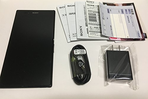 「非常に良い」ソニーSONY Xperia Z Ultra Wi-Fi/メモリ32GB ブラック SGP412JP/B(中古品)