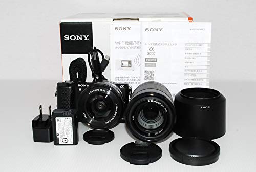 SONY α5000 ダブルズームレンズキット(ブラック／デジタル一眼)(中古品)