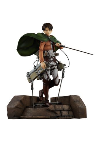 進撃の巨人 リヴァイ 1/7スケール 塗装済み完成品(中古品)の通販は