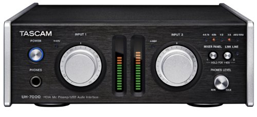 TASCAM オーディオインターフェース HDIAマイクプリアンプ搭載 UH-7000(中古品)