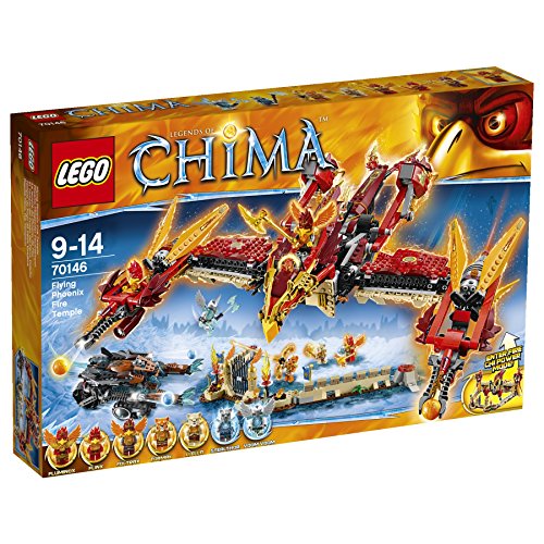 「非常に良い」レゴ (LEGO) チーマ 空飛ぶファイヤー神殿 70146(中古品)