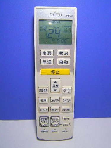 富士通 エアコンリモコン AR-RDA1J 蓋無(中古品)
