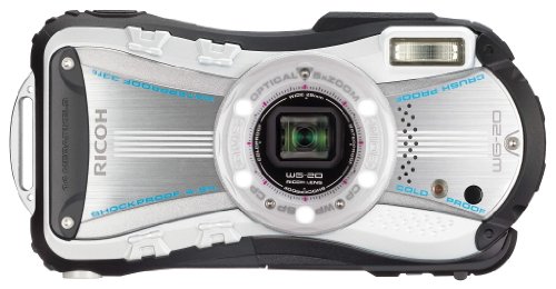 RICOH 防水デジタルカメラ RICOH WG-20 ホワイト 防水10m耐