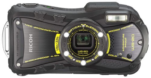 「非常に良い」RICOH 防水デジタルカメラ RICOH WG-20 ブラック 防水10m耐ショック1.5m耐 (中古品)