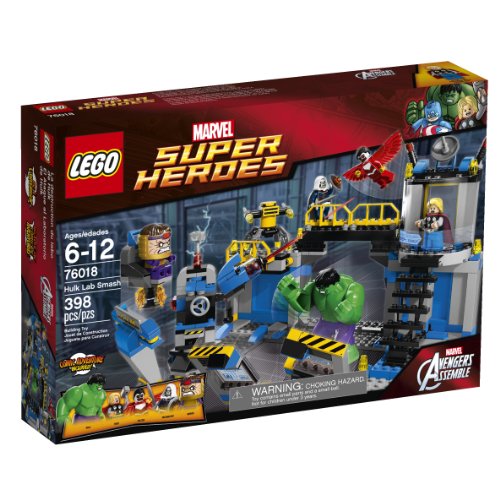 「非常に良い」LEGO Superheroes 76018 Hulk Lab Smash 　並行輸入品(中古品)